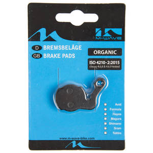 M-WAVE BPD Organic M2 brake pads for disc brake
