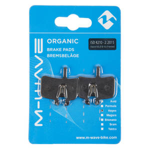 M-WAVE BPD Organic H2 brake pads for disc brake