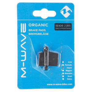 M-WAVE BPD Organic H1 brake pads for disc brake
