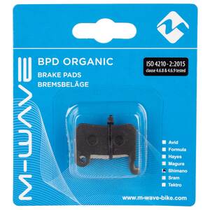 M-WAVE BPD Organic ST1 brake pads for disc brake