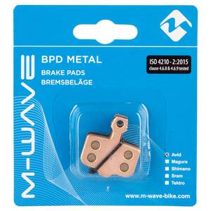 M-WAVE BPD Metal AS1 brake pads for disc brake