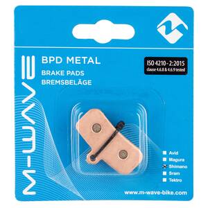 M-WAVE BPD Metal S2 brake pads for disc brake