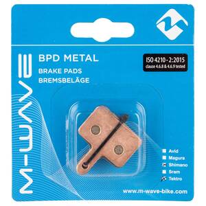 M-WAVE BPD Metal STP1 Bremsbelag für Scheibenbremsen