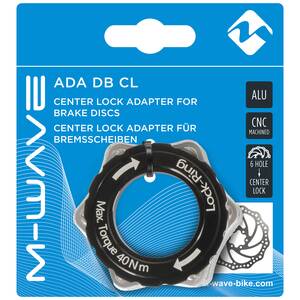 M-WAVE ADA DB CL Center Lock Adapter für Scheibenbremsen