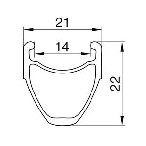 REMERX Alcyon hollow rim