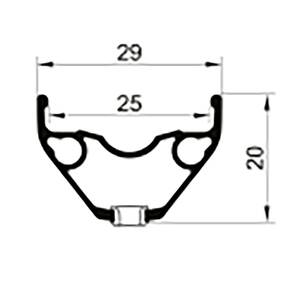 REMERX E-Rocky hollow rim