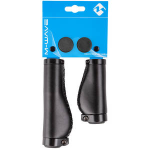 M-WAVE Cloud Buff Fix Black puños bicicleta