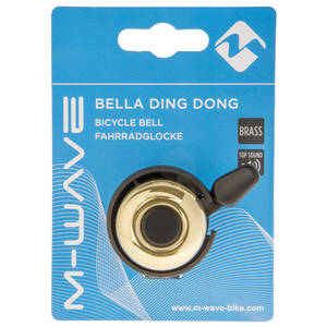 M-WAVE Bella Ding-Dong Campanello per bicicletta