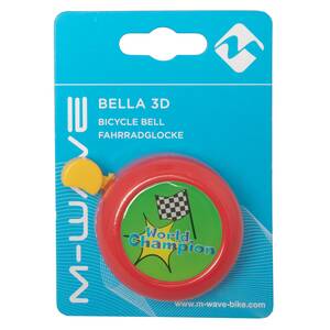 M-WAVE Kids Bella 3D campana bicicleta