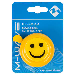 M-WAVE Smile Bella 3D Campanello per bicicletta