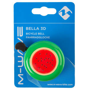 M-WAVE Watermelon Bella 3D Campanello per bicicletta