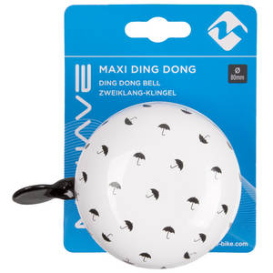 M-WAVE Umbrella Maxi Ding-Dong Maxi-Fahrradglocke