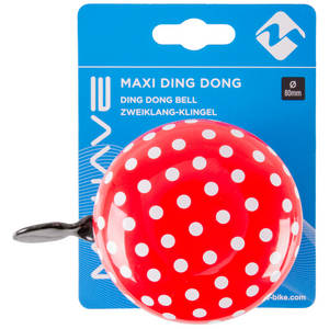 M-WAVE Ladybird Maxi Ding-Dong Maxi campanello per bicicletta