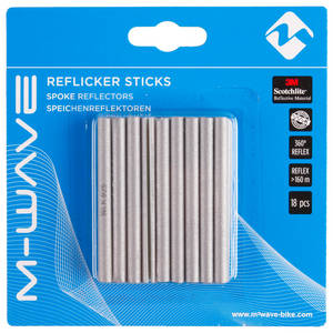 M-WAVE Reflicker Sticks Riflettore per raggi