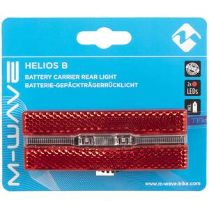 M-WAVE Helios B Battery carrier rear light