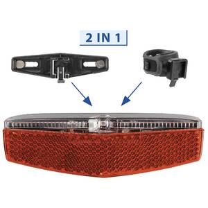M-WAVE Helios USB Rechargeable battery rear light
