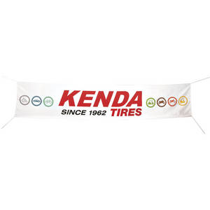 KENDA White banner