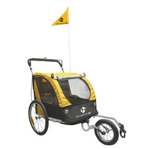 M-WAVE Stalwart Kid 3in1 remolque niños/equipaje/footing