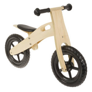 Light wooden running bike