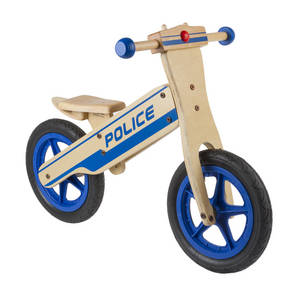 Police madera running bike