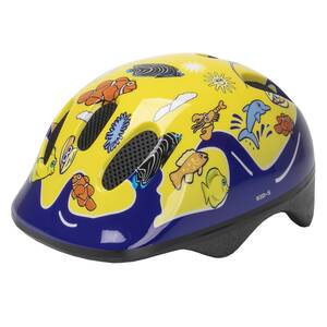 M-WAVE KID-S Kinderhelm Sea Land Yellow