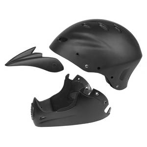 M-WAVE All-In-1 matt black Fullface/Downhill Helmet