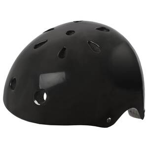 M-WAVE LAUNCH glossy black Casco BMX