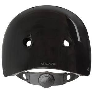 M-WAVE LAUNCH glossy black BMX Helm