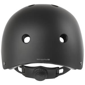 M-WAVE LAUNCH matt black BMX Helm