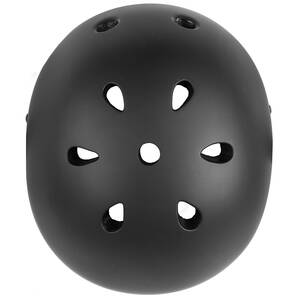 M-WAVE LAUNCH matt black BMX helmet