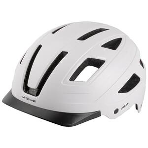 M-WAVE URBAN matt white casco bicicleta