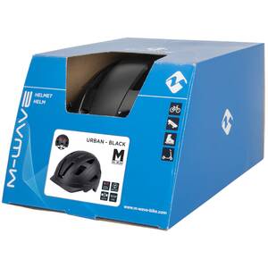 M-WAVE URBAN with LIght casco bicicleta