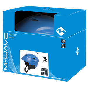 M-WAVE SKI blue Casco da sci