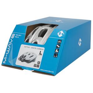 M-WAVE Active Casco da bicicletta