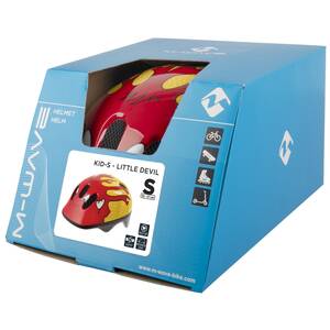 M-WAVE KID-S Little Devil Casco per bambini