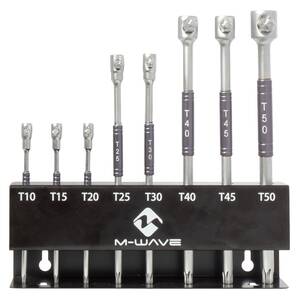 M-WAVE Zorvex-T Set di chiavi multi-denti