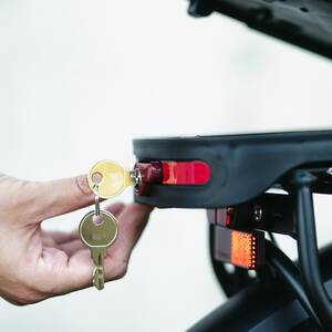 Amsterdam QR ConLock Gepäckträgerbox