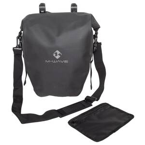 M-WAVE Rough Ride II Rack Black Series pannier bag