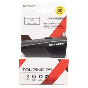 SMART Touring 25 Luce frontale a batteria ricaricabile