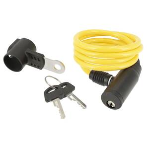  bloqueo de cable espiral
