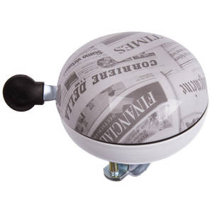 M-WAVE Newspaper Maxi Ding-Dong Maxi campanello per bicicletta