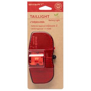SMART  AA Batterie-Gepäckträgerrücklicht