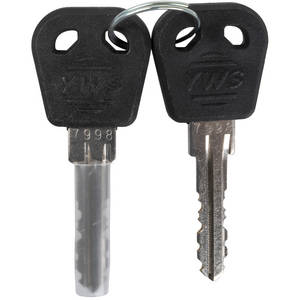  with 2 keys Akkuschloss