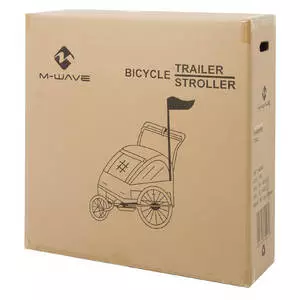 M-WAVE Stalwart Kid 3in1 remolque niños/equipaje/footing