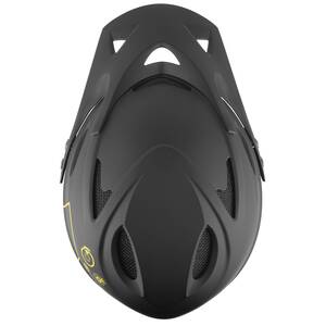 M-WAVE Fall Out matt black/yellow Fullface/Downhill Helm