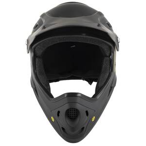 M-WAVE Fall Out matt black/yellow Fullface/Downhill Helm