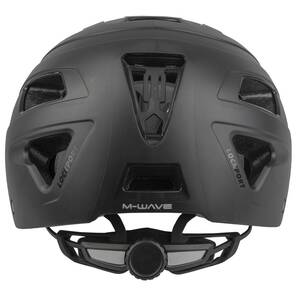 M-WAVE URBAN matt white bicycle helmet