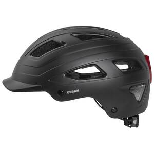 M-WAVE URBAN with LIght matt white Casco da bicicletta