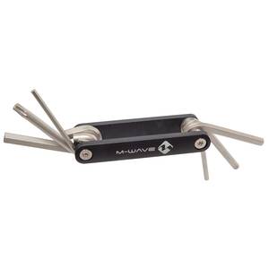 M-WAVE Pocket F6 Multistrumento pieghevole mini