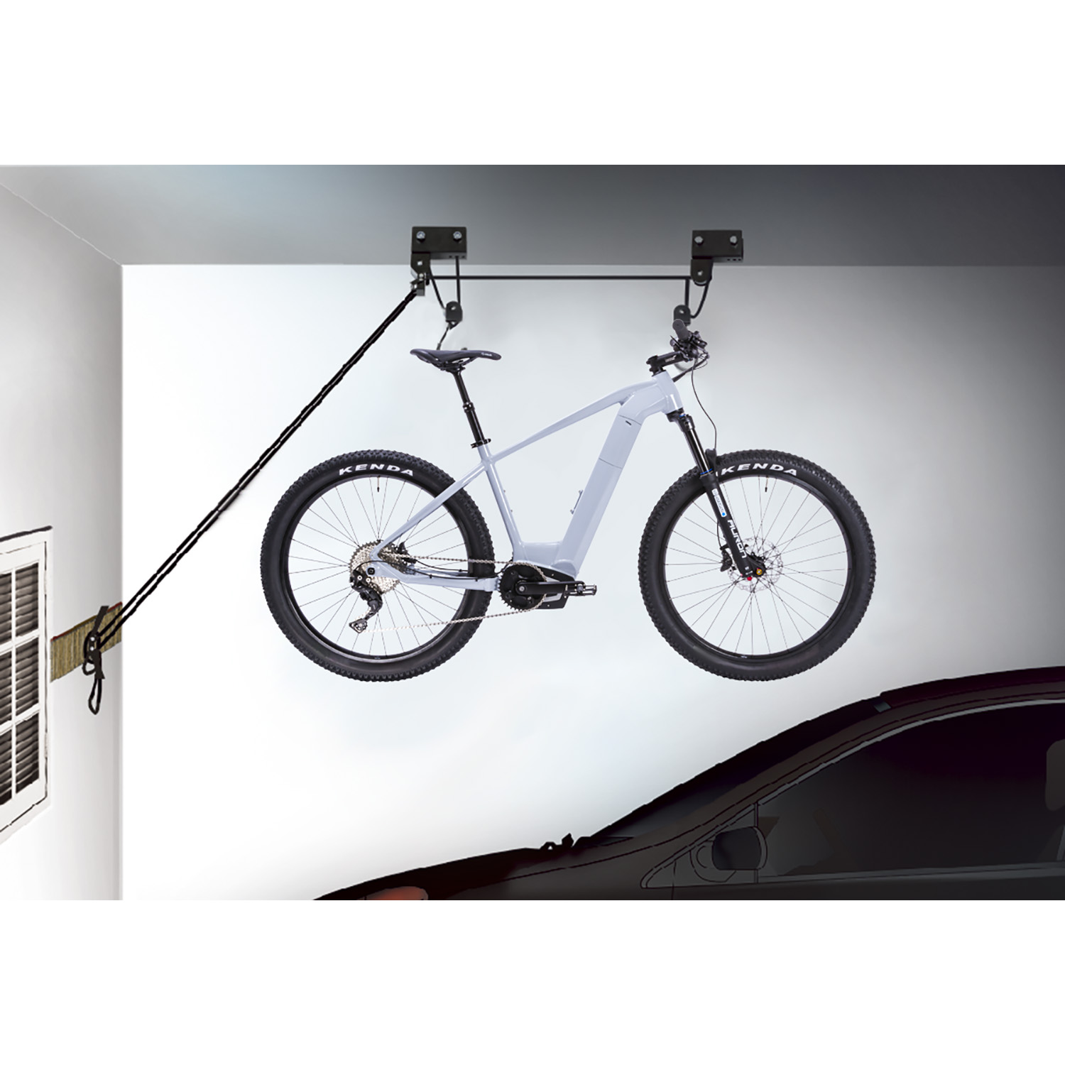 MWAVE Bike Lift Strong Fahrradlift Messingschlager